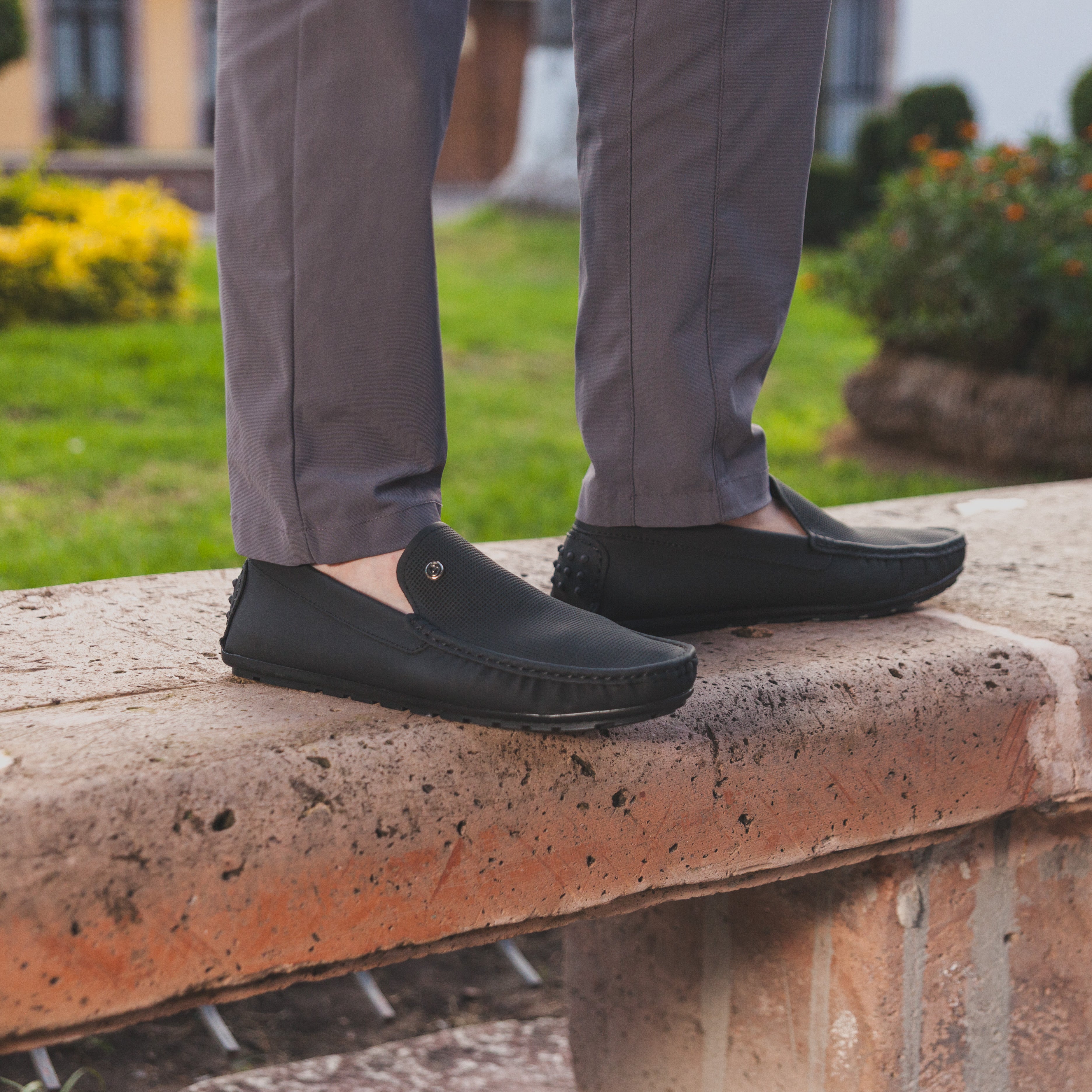 Mocasín Clásico Est. 5510 Nobuck Negro