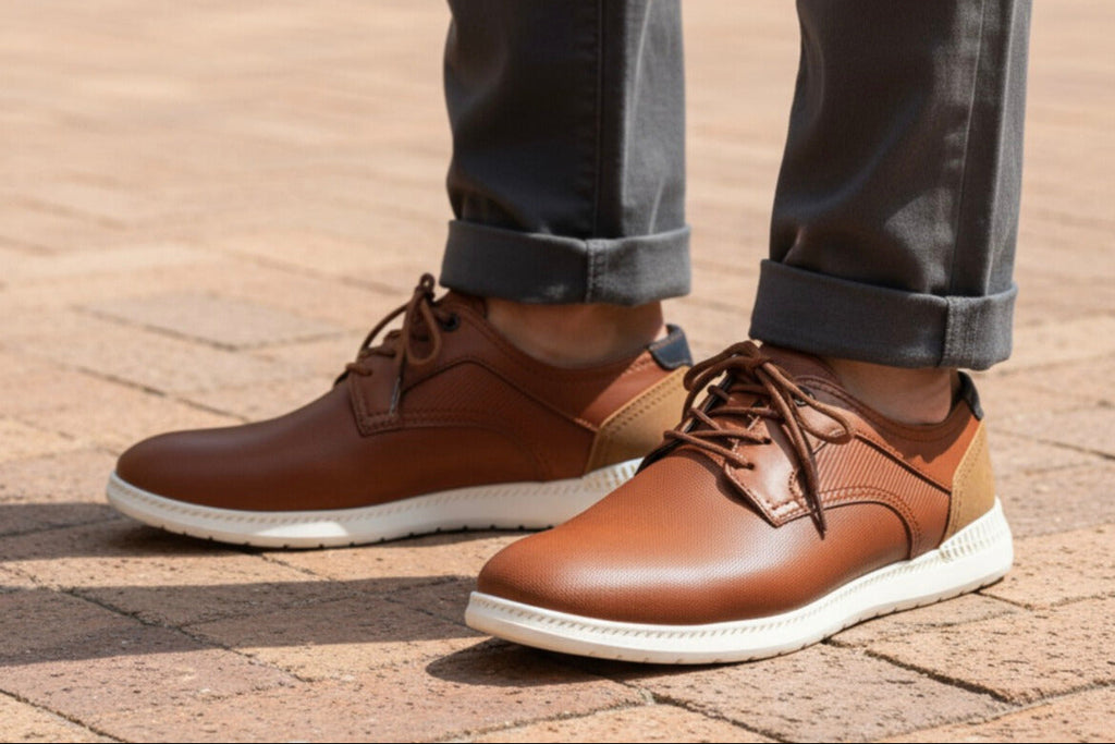 Derby Casual 9604 Nappa Tan