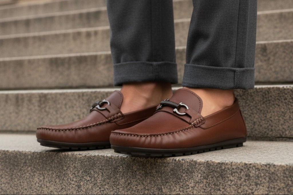 Mocasín Driver 4002 Nappa Tan