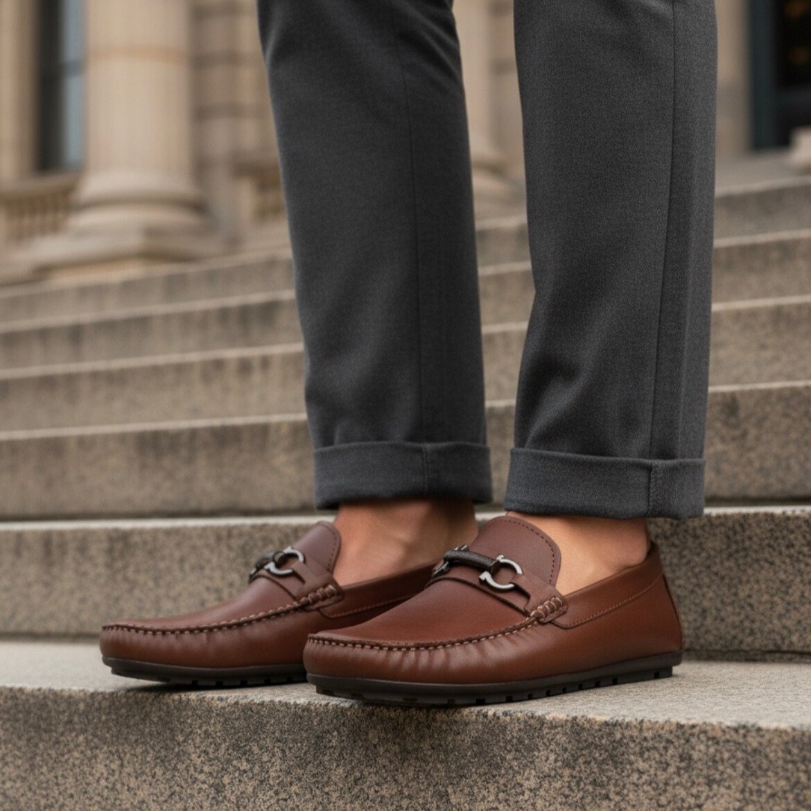 Mocasín Clásico Est. 4002 Nappa Café