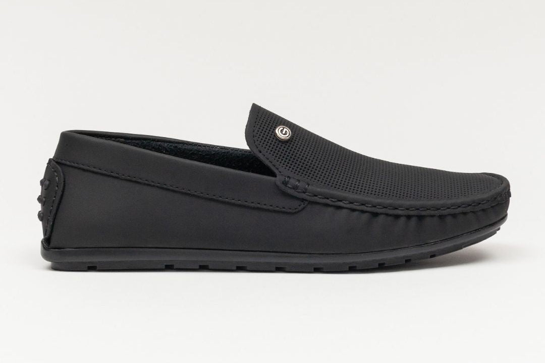 Mocasín Driver 5510 Nobuck Negro