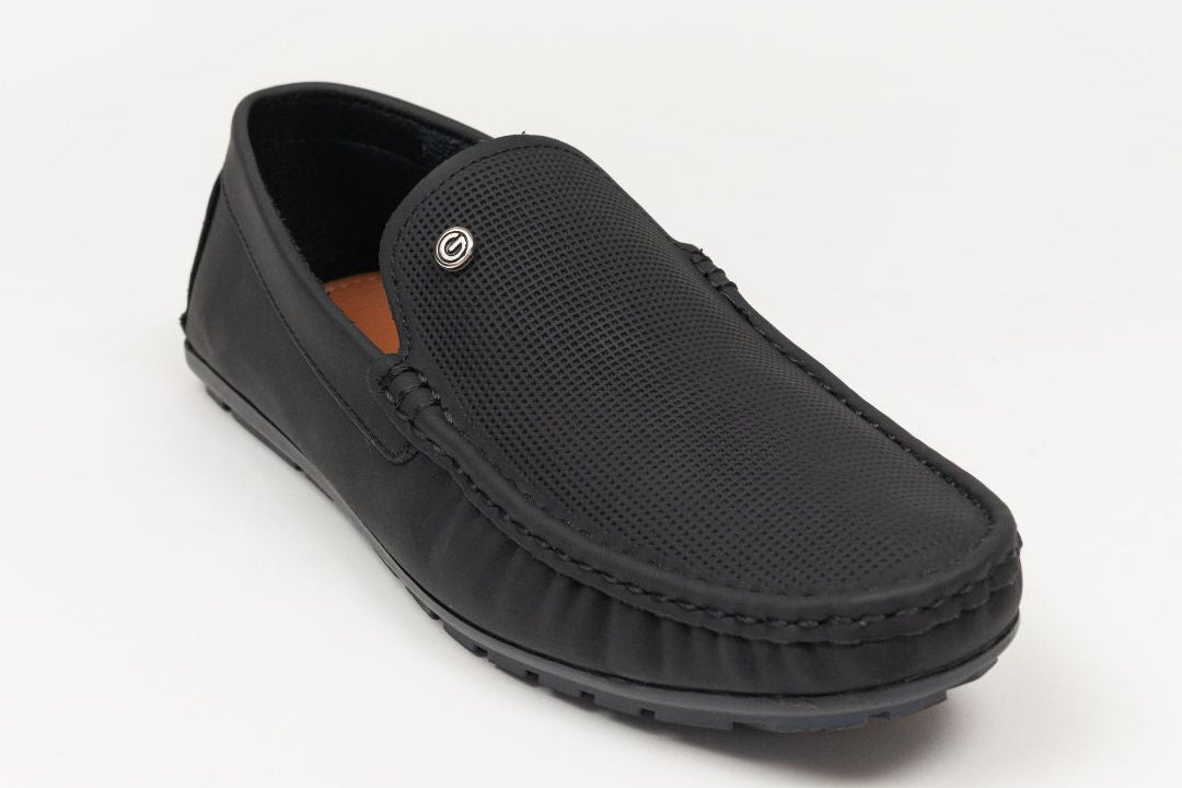 Mocasín Driver 5510 Nobuck Negro