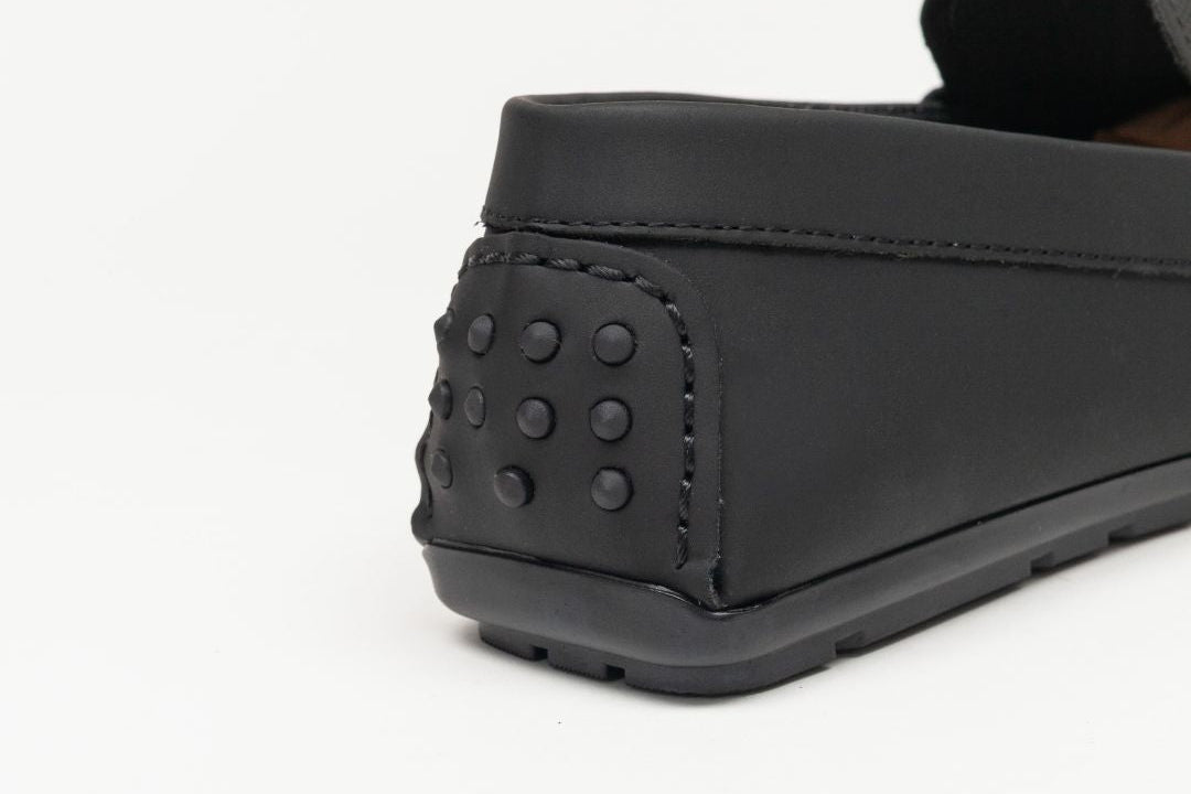 Mocasín Driver 5510 Nobuck Negro