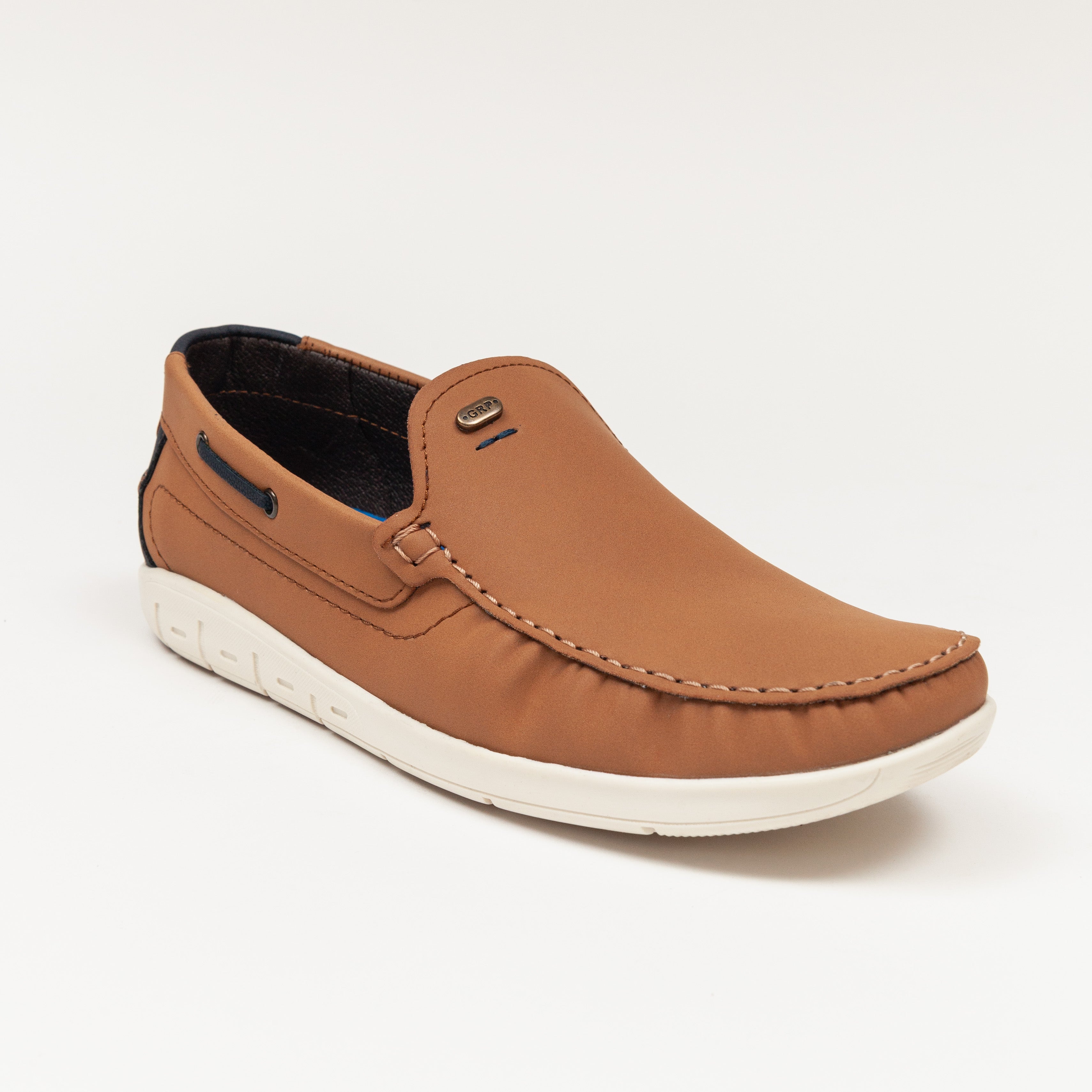 Mocasín Top Sider Est. 8530 Nobuck Camel/Marino