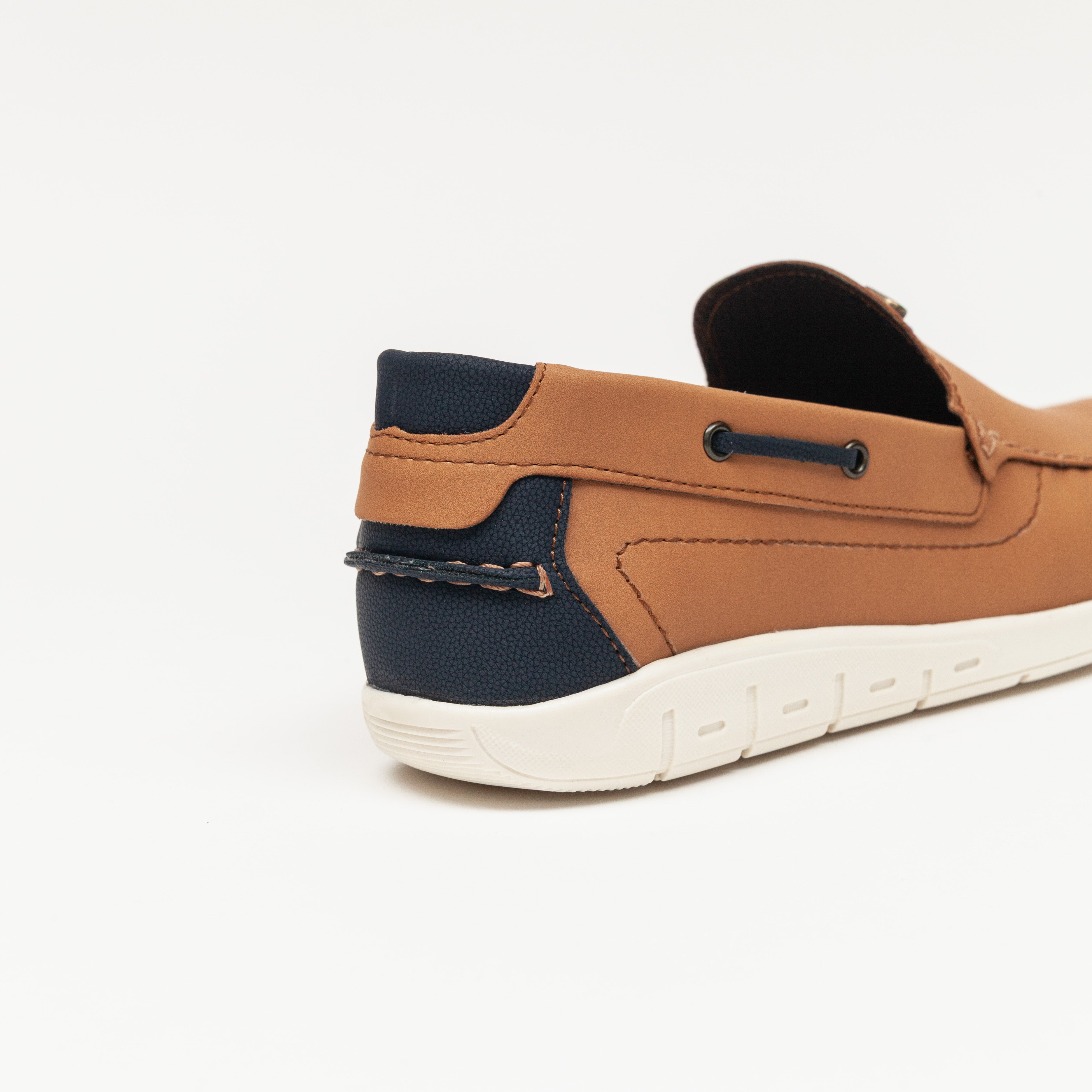 Mocasín Top Sider Est. 8530 Nobuck Camel/Marino