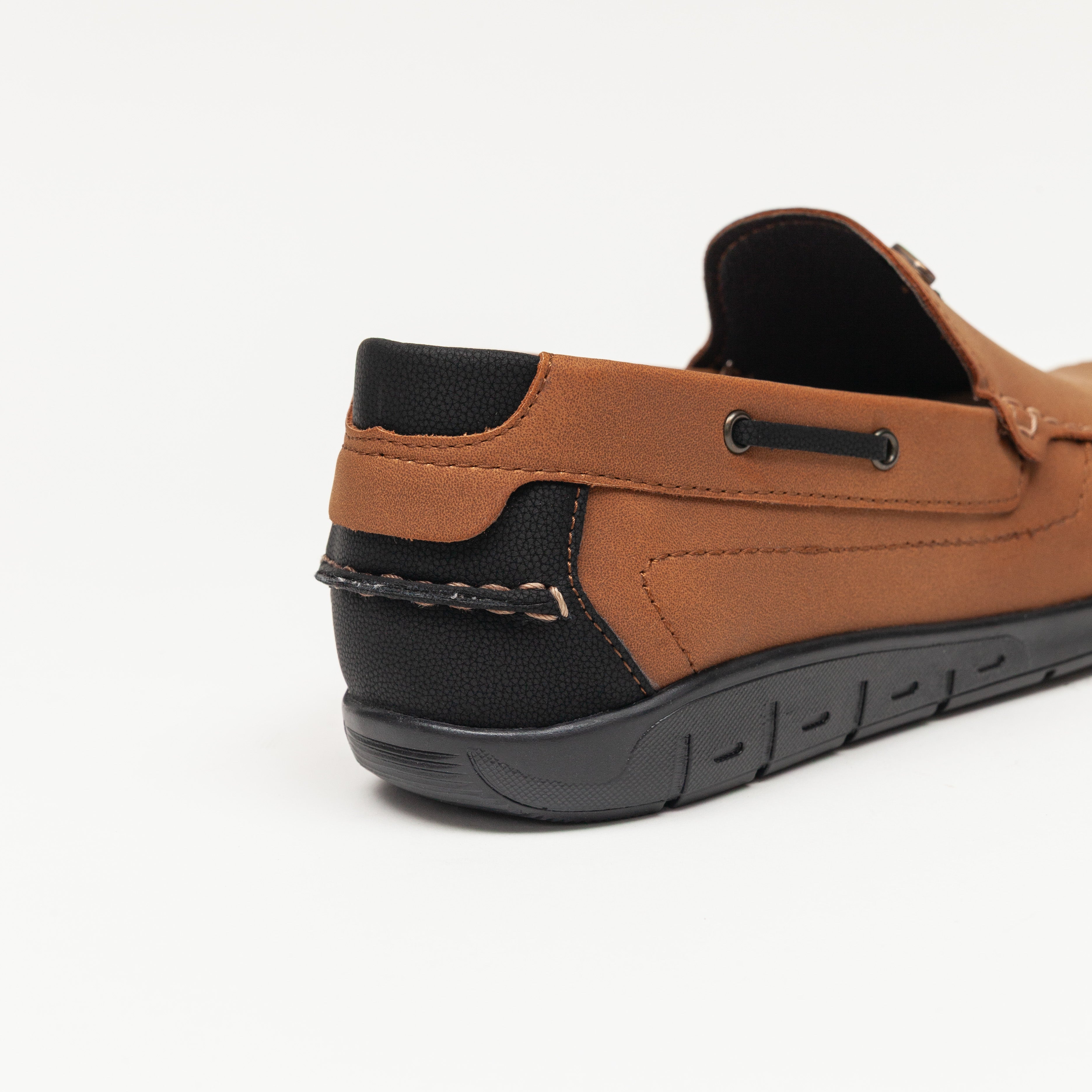 Mocasín Top Sider Est. 8530 Nobuck Camel/Negro
