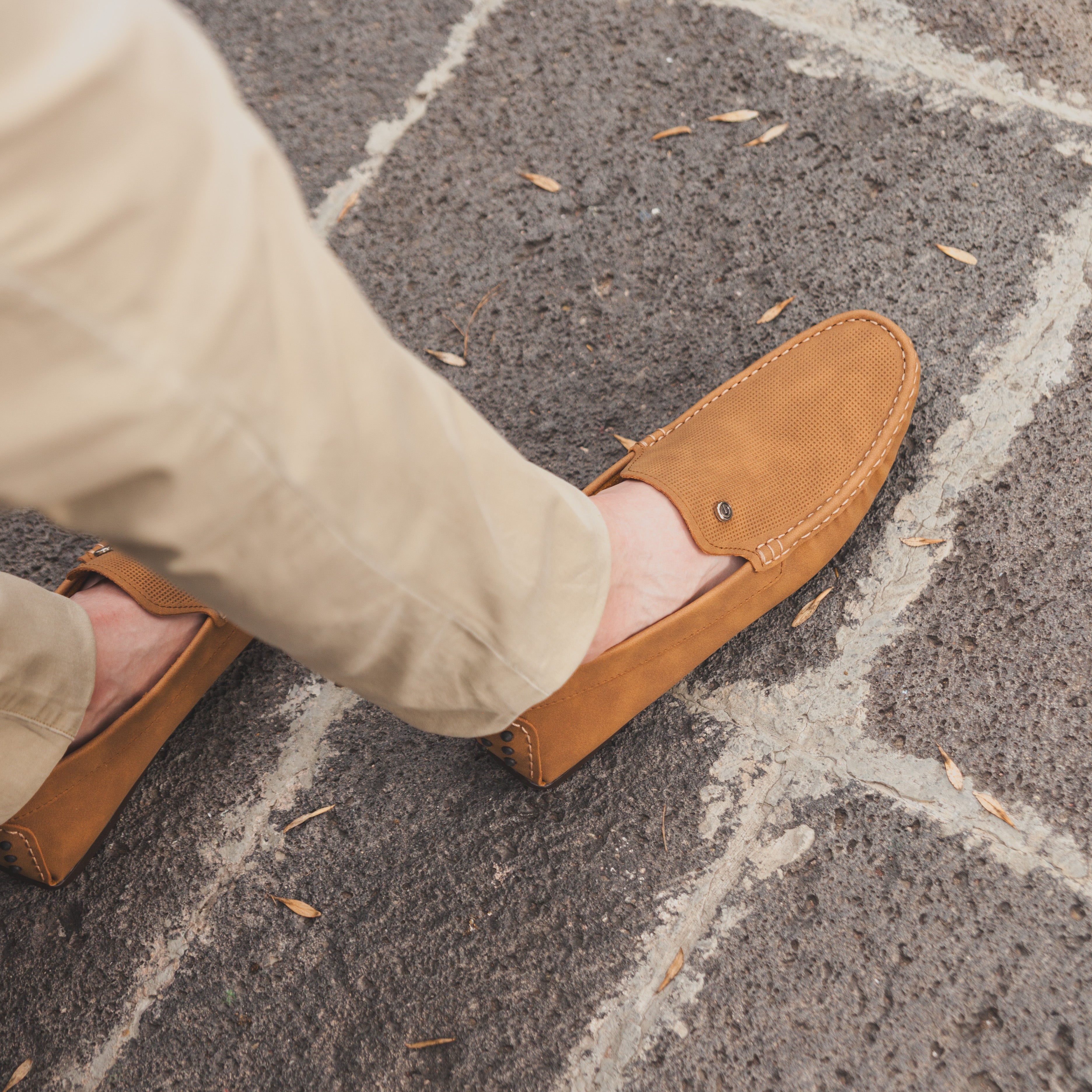 Mocasín Clásico Est. 5510 Nobuck Tan