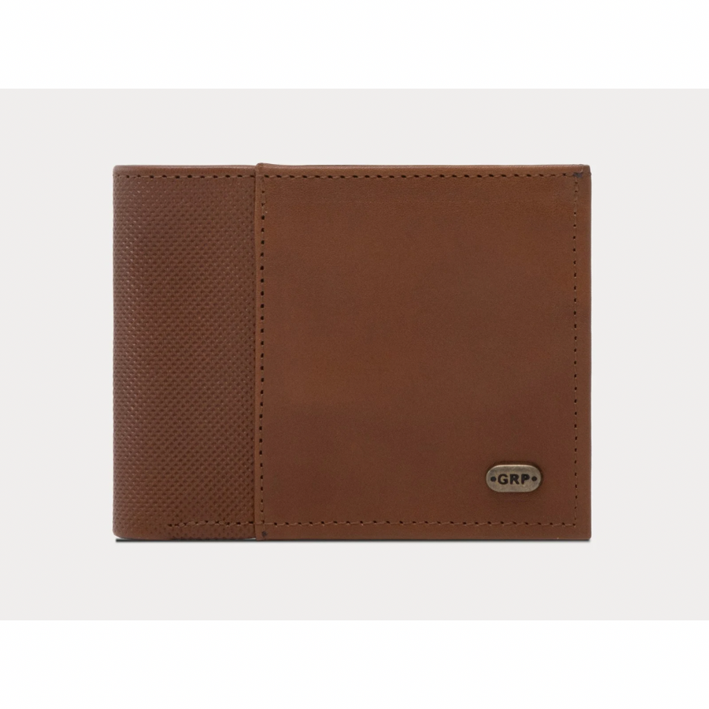 Cartera de Hombre Gerpa Piel Genuina Atanado Café