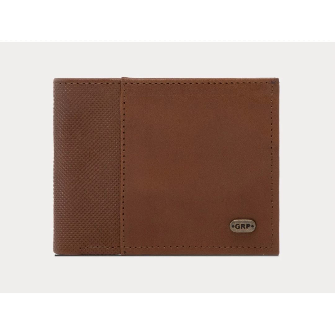 Cartera de Hombre Gerpa Piel Genuina Atanado Café
